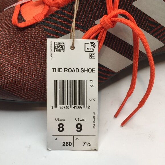 Adidas The Road Cycling Shoes Unisex GY6810 Orange Red White Mens 8 Womens 9 - Picture 11 of 11